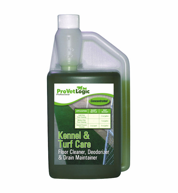 Kennel and Turf Care Floor Cleaner Deodorizer and Drain Maintainer