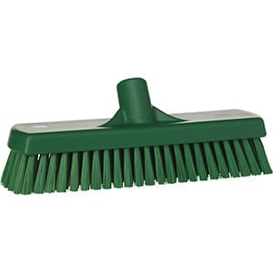 Wall Brush Stiff Bristle Green