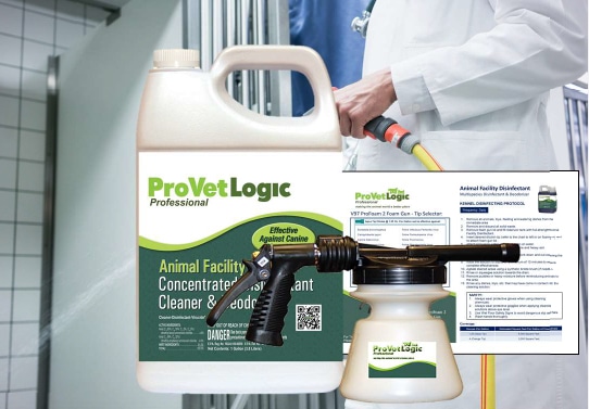 Animal Facility Disinfectant Sanitizing Kit -One Gallon