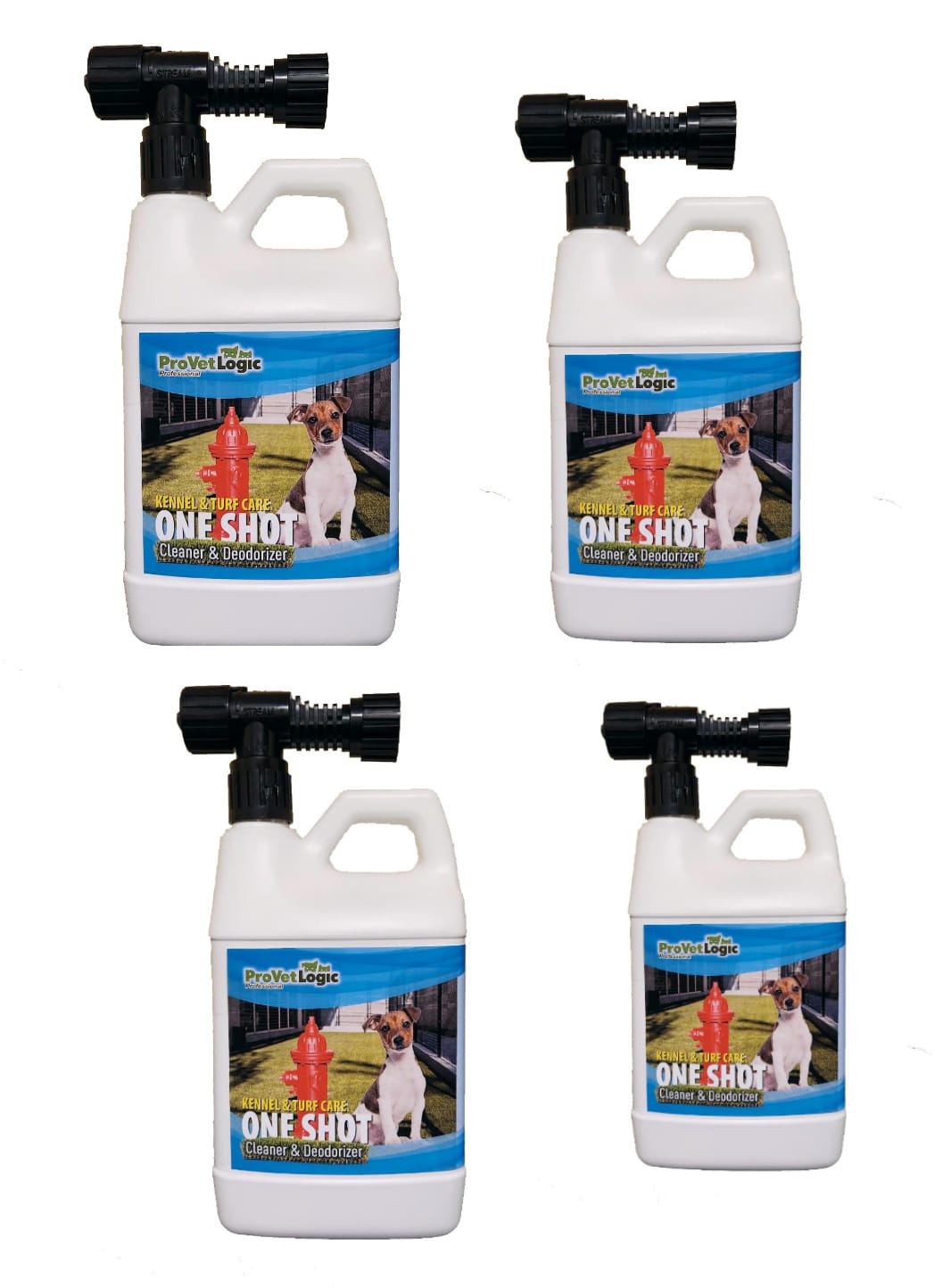 ProVetLogic Kennel & Turf Care One Shot Pet Turf Cleaner 4 Pack